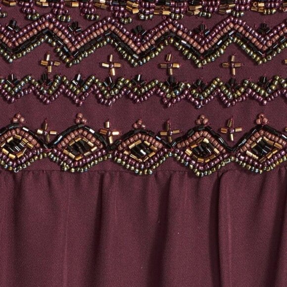 NWT Haute Hippie Beaded Silk Tunic, size small - Picture 7 of 12
